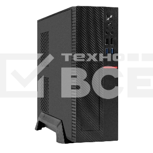 Компьютерный корпус Desktop ExeGate MI-307U2-M350 (mini-ITX/mATX, БП M350 с вент. 8см, 2*USB+2*USB 3.0, HD аудио, черный)
