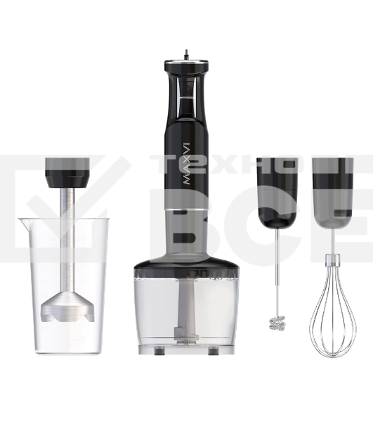 Блендер ручной Maxvi HB1541S черный