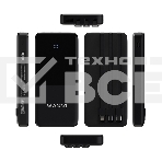 Портативный аккумулятор Maxvi PB10-09 10000 мАч, 2A USB + кабели: Type-C/Lightning/MicroUSB, фото2