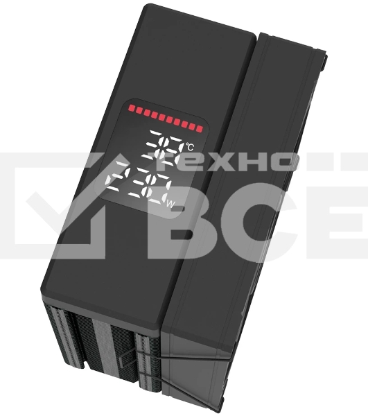 Кулер для процессора ZALMAN CNPS9X ECO DS, 120мм FAN, 4 HEAT PIPES, 4-PIN PWM, 600-2100 RPM, 31.4 DBA MAX, HYDRO BEARING, ARGb TOP COVER, LIVE CPU TEMPERATURE DISPLAY, FULL SOCKET SUPPORT