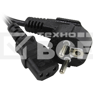 Шнур питания C3 Solutions C3.PHC006 C13-С14 проводник.:3x0.75мм2 1.8м 10А черный