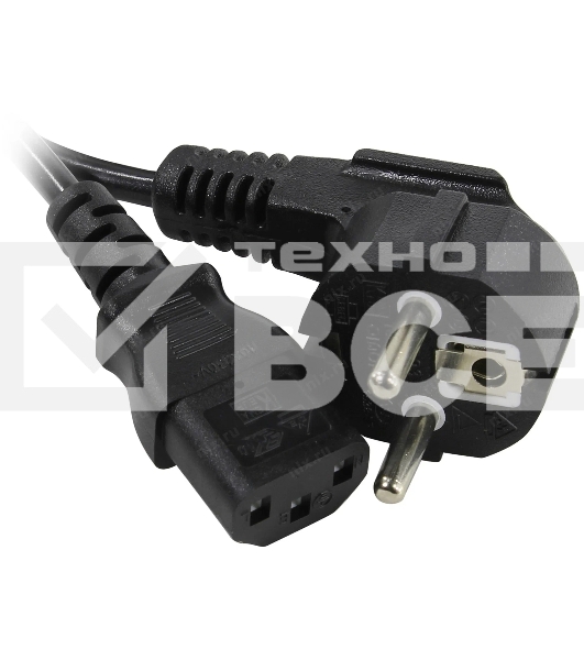 Шнур питания C3 Solutions C3.PHC006 C13-С14 проводник.:3x0.75мм2 1.8м 10А черный