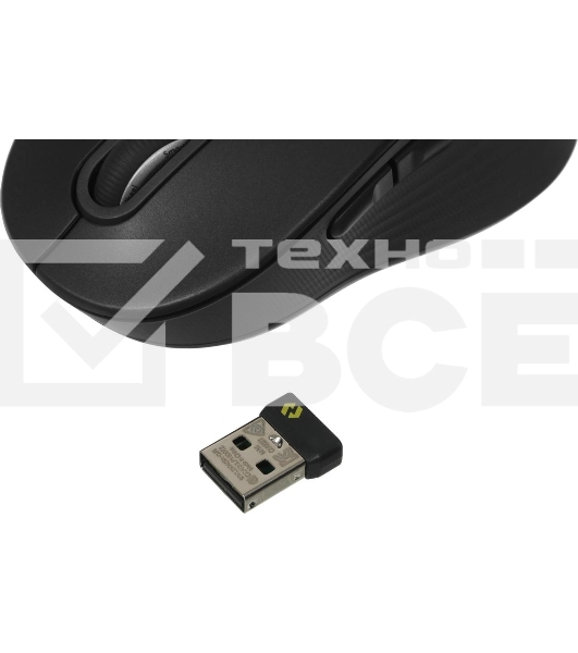 Комплект клавиатура+мышь Logitech Signature MK650 беспроводной, USB + Bluetooth, 4000 DPI, серый/чёрный