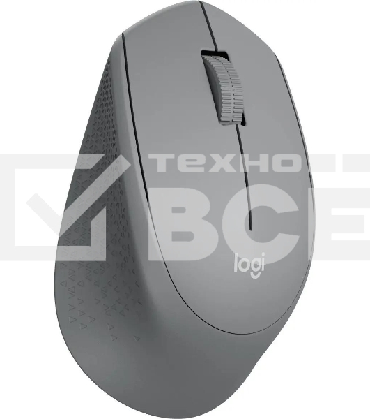 Мышь беспроводная Logitech M280 серый, 1000 dpi, радиоканал, USB, кнопки - 3
