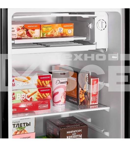 Холодильник Maunfeld MFF83RB черный однокамерный 85л