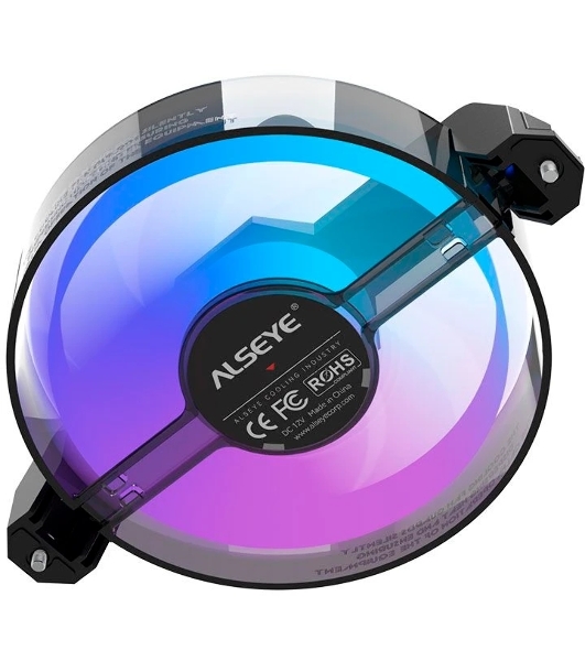 Вентилятор для корпуса ALSEYE Φ12(DM12)-B (Clear Frame) AS.04.10.0003