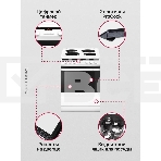 Электрическая плита Hansa FCEW68220 белый, фото18