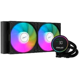 Система жидкостного охлаждения Coolleo ICE Fairy DIG 240 LITE BK (DIG-240-LITE-BK)