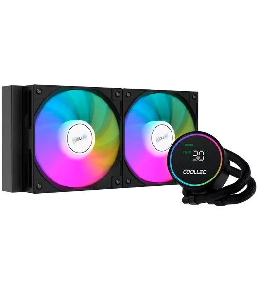 Система жидкостного охлаждения Coolleo ICE Fairy DIG 240 LITE BK (DIG-240-LITE-BK)