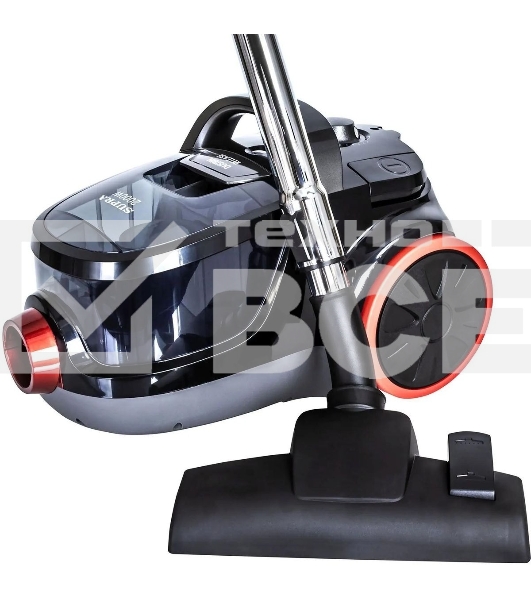 Пылесос SUPRA VCS-2024 серый, 230/2000 Вт, уборка сухая, пылесборник контейнер 2 л