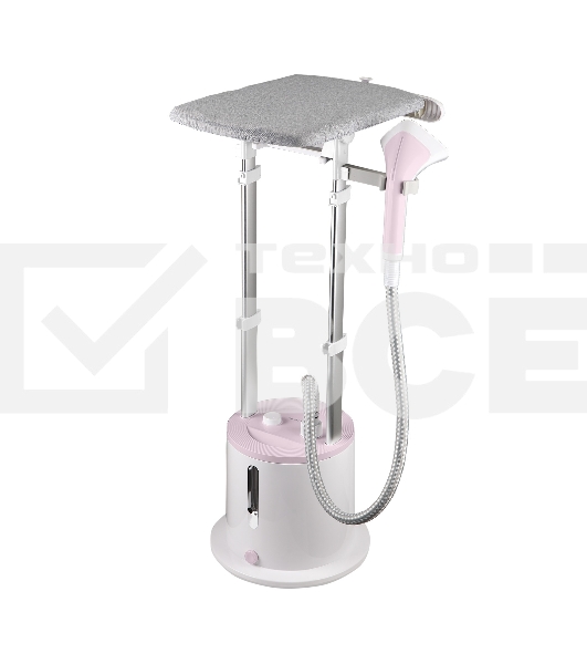 Отпариватель Galaxy Line GL 6216 белый/розовый, 2200 Вт, 46 г/мин, 1700 мл