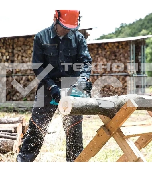 Цепная пила Makita DUC353CT2 36Вт дл.шины:14' (35cm) 5Ач