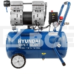 Компрессор поршневой Hyundai HYC 1824S безмасляный 180л/мин 24л 1000Вт, фото2