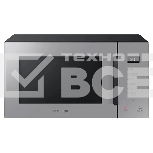 Микроволновая печь Samsung MS23T5018AG/BW серый, 23 л, 800 Вт, переключатели - сенсор