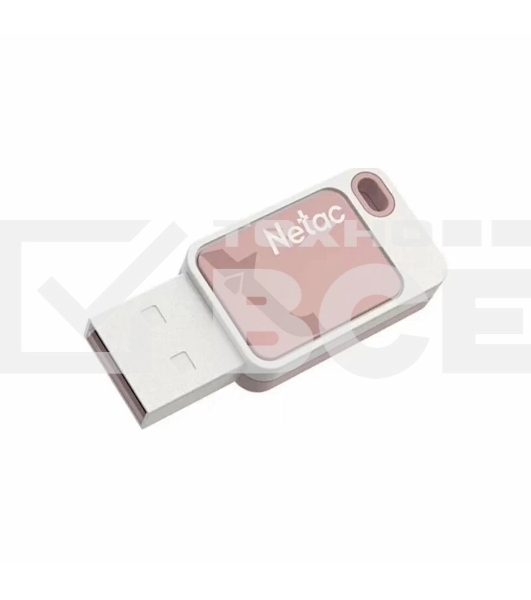 Флеш диск Netac 64Gb UA31 NT03UA31N-064G-20PK USB2.0, розовый