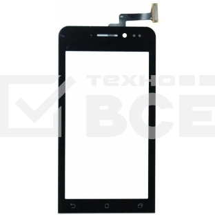 Сенсорное стекло (тачскрин) для Asus ZenFone 4 A450CG, черное
