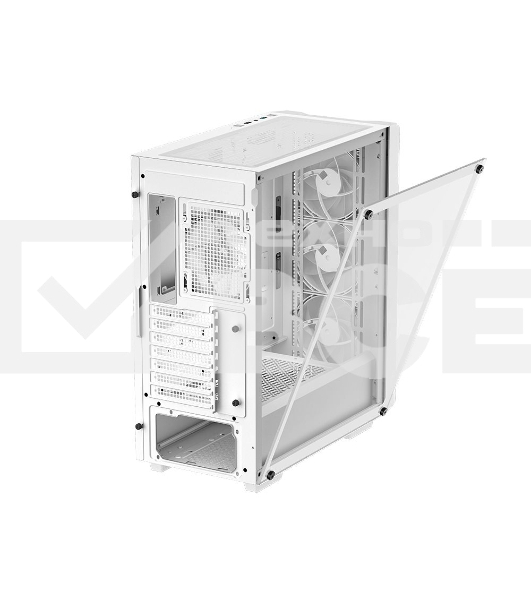 Компьютерный корпус Deepcool CC560 V2 белый без БП ATX 4x120mm 1xUSB2.0 1xUSB3.0 audio bott PSU