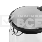 Чайник электрический Vitek VT-8807 1.7л. 2200Вт серебристый корпус: стекло/металл, фото2