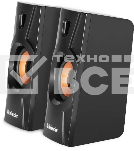 Акустическая система 2.0 Defender Aurora S8 черный, 8 Вт, питание от USB