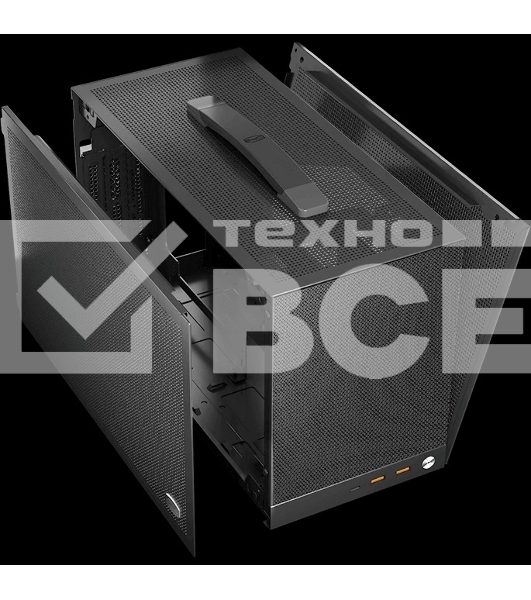 Компьютерный корпус  PCCooler CASE K101 MESH GY 3F