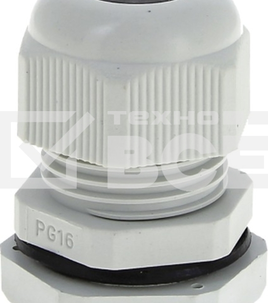 Сальник PG16 IP54 d отв. 21мм/d провод. 10-14мм PROxima EKF plc-pg-16-r