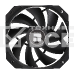 Вентилятор для корпуса Thermalright TL-D12B черный, 120 мм, 1500 об/мин, 25.2 дБ, 4 pin, фото 1