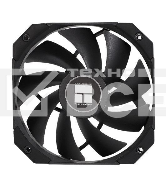 Вентилятор для корпуса Thermalright TL-D12B черный, 120 мм, 1500 об/мин, 25.2 дБ, 4 pin