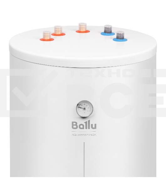 Бойлер косвенного нагрева Ballu AQUASTAR INOX-T 150 напольный верхнее подключение