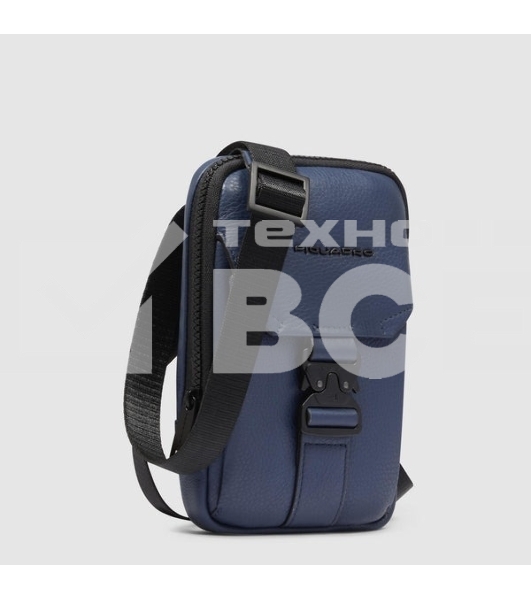 Чехол для смартфона Piquadro Than AC6546S135R/BLU синий натур.кожа