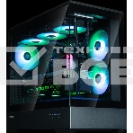 Компьютерный корпус ZALMAN P30 V2, MATX, черный, WINDOW, 2x3.5