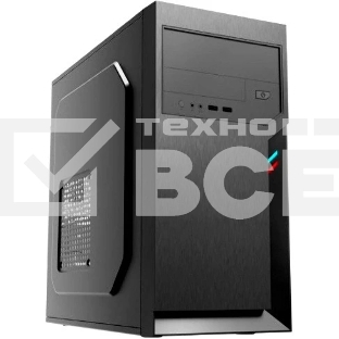 Компьютерный корпус Case Foxline FL-886 ATX case, black, w/o PSU, w/2xUSB 3.0, w/o pwrcord, w/o FAN