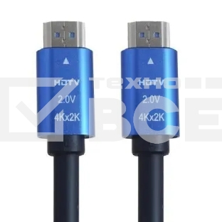 Кабель аудио-видео Premier 11238 HDMI (m)/HDMI (m) 15м. позолоч.конт. черный