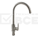 Смеситель MAGNUS 9101 кухонный, из нержавеющей стали марка 304, фото 1