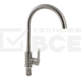 Смеситель MAGNUS 9101 кухонный, из нержавеющей стали марка 304