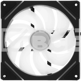 Вентилятор для корпуса Accord ACC-YF14 ARGb 140х140x25 черный 4-pin (ACC-YF14 ARGb BLACK) brown box