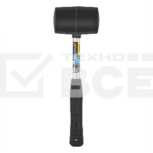 Резиновый молоток со стальной ручкой Deli DL5616 Длина 305 мм