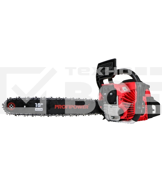 Бензиновая пила ProfiPower ПБ-52 (45 см, 72 звенья, 1.5 мм)