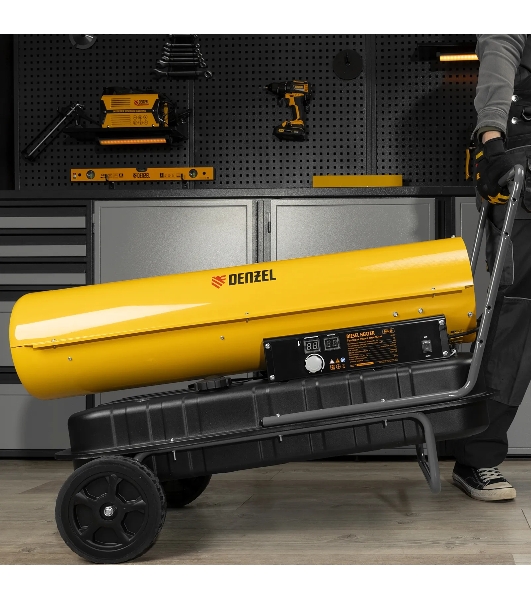 Дизельная тепловая пушка Denzel DHG-50, 50 кВт, 1100 м3/ч, прямой нагрев