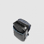 Сумка кросс-боди мужская Piquadro Blue Square CA6811B2/N черная натур.кожа, фото2