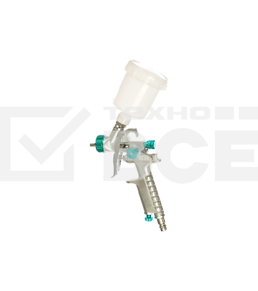 Краскопульт пневматический STELS ag 810 hvlp 57361гравитационный сопло 0.8мм и 1мм