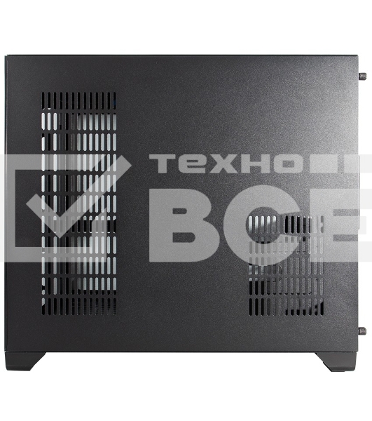 Компьютерный корпус 1STPLAYER MEGAVIEW MV6-T Black / mATX / MV6-TP-BK