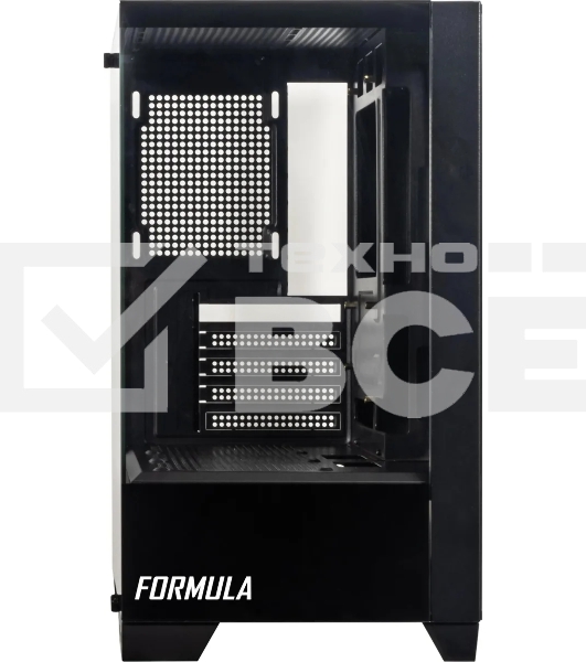Компьютерный корпус AeroCool / Formula Cristal Z1M черный без БП mATX 2xUSB2.0 1xUSB3.0 audio bott PSU
