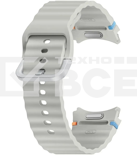 Ремешок Samsung Galaxy Watch ET-SNL31LSEGRU для Samsung Galaxy Watch 4/4 Classic серебристый