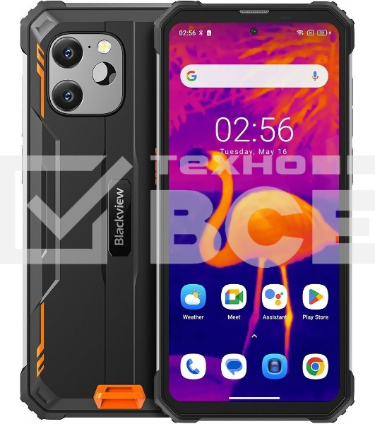 Смартфон Blackview BV8900, 8/256Gb, оранжевый