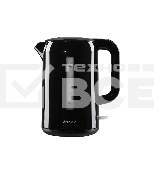 Чайник электрический Energy E-225 2.2л, пластик, черный