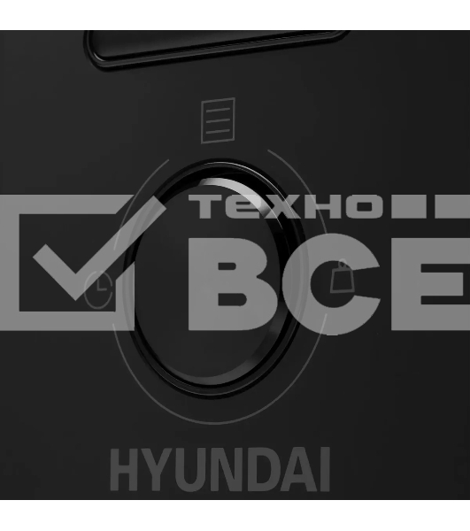 Микроволновая печь встраиваемая Hyundai HBW 2040 BG черный, 20 л, 800 Вт, переключатели - кнопки/поворотный механизм