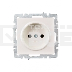 Розетка 1-местная IEK BRITE РС10-1-0-БрЖ без заземления, без защитных шторок, 10А, жемчуг, фото5