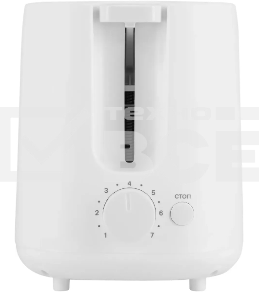 Тостер Starwind ST4107 750 Вт, белый