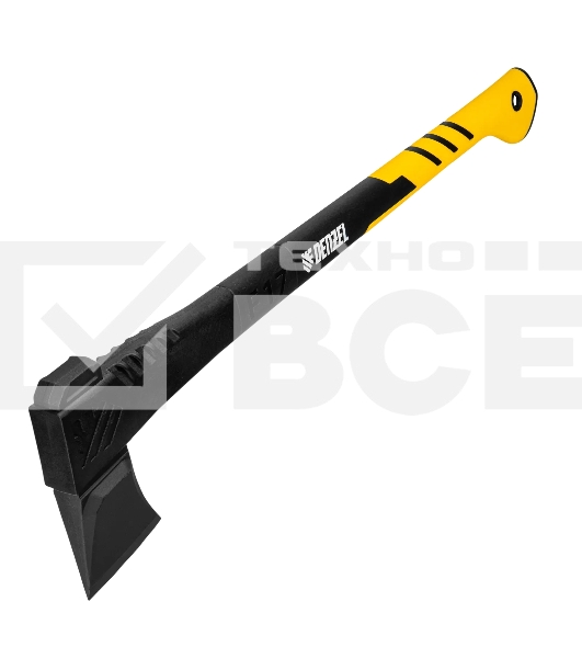 Колун Denzel F17 21438 2500 гр, двухкомпонентная рукоятка, 710 мм