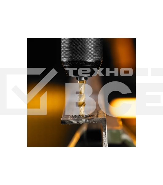 Набор сверл-метчиков Denzel М4-М12, Р6М5